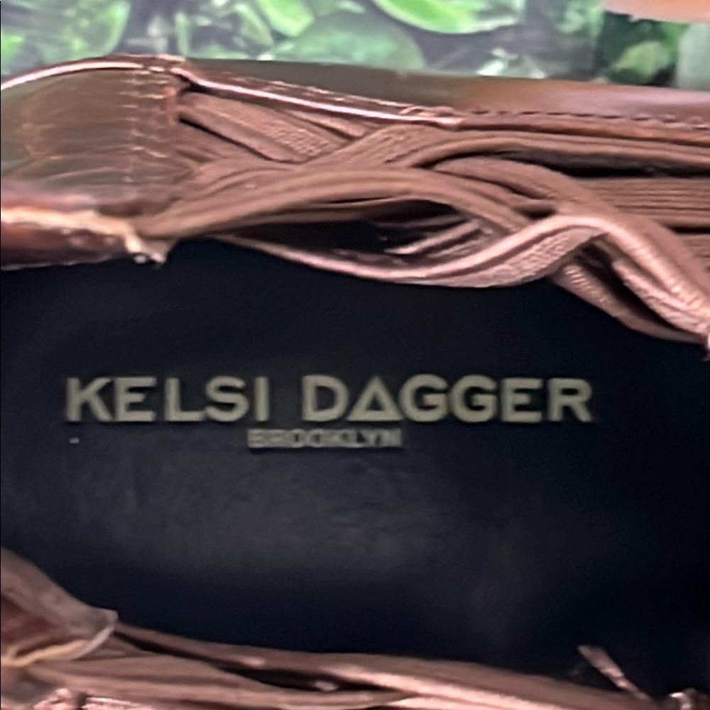 Kelsi Dagger Brown Ankle Boots with Western Flair Size 10 - Picture 2 of 9